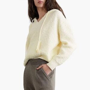 Nili Lotan Marcello bouclé-knit merino wool-blend hoodie